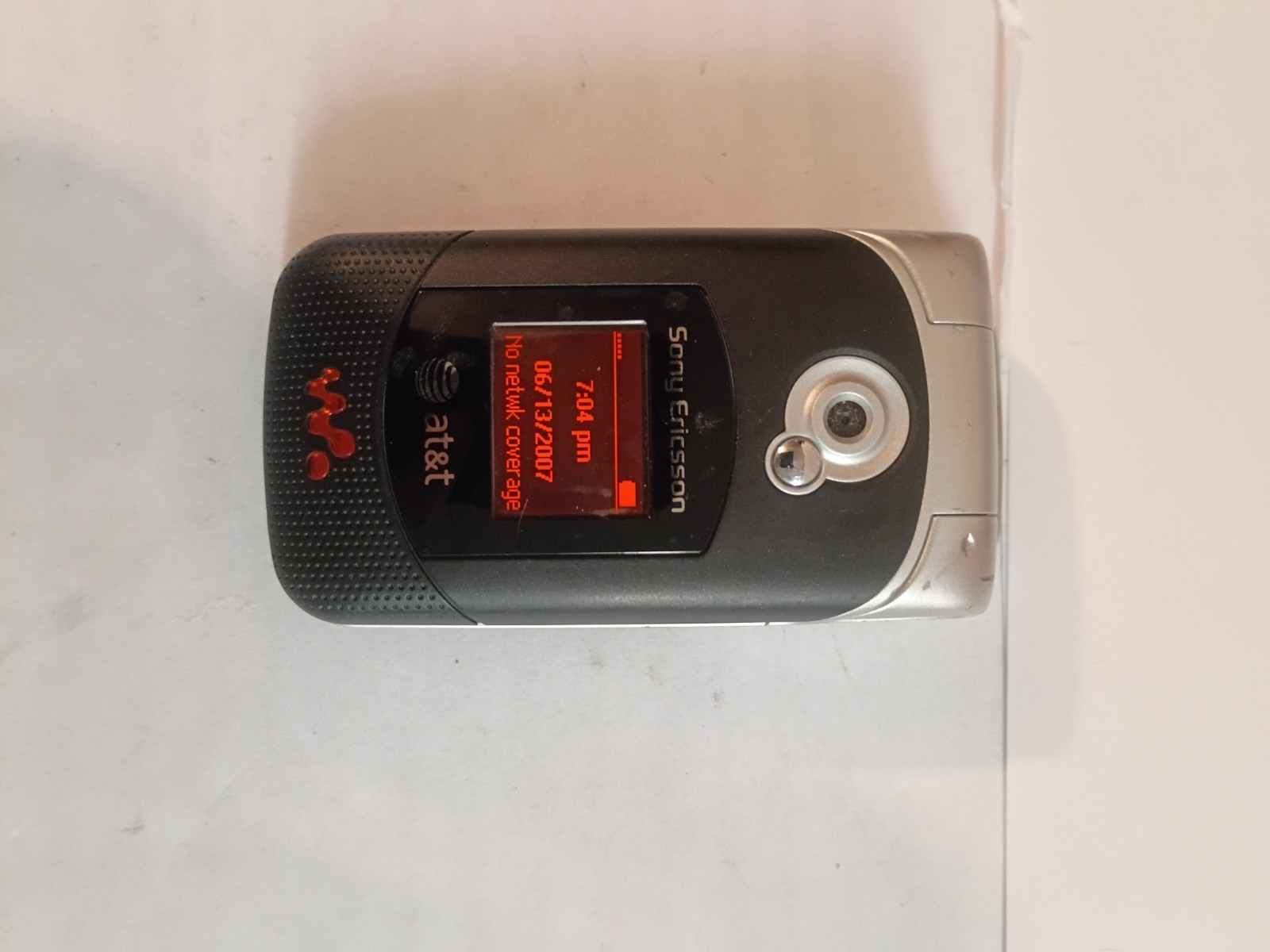 Sony Ericsson W300i Flip Phone Walkman Mobile Phone Backup Working Y2K 2000s