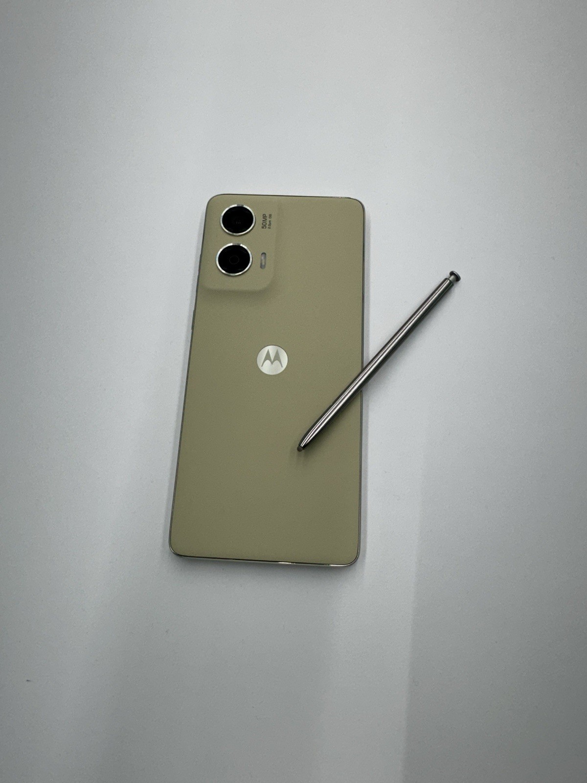 Motorola Moto G Stylus 5G 2024 Unlocked, 128GB, Caramel Latte