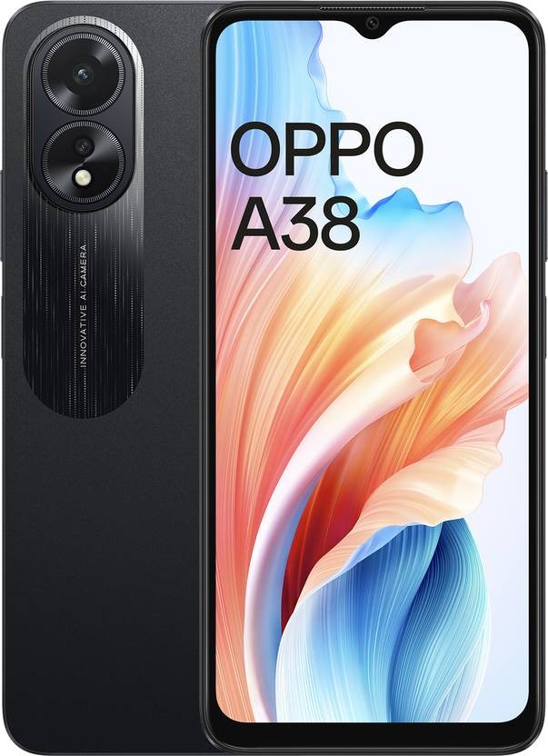 OPPO A38 Glowing Black 128GB ROM 4GB RAM Factory Unlocked-NO TARIFF TO USA