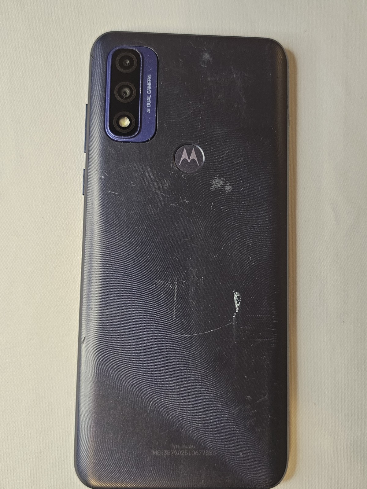 Motorola Moto G Pure 32GB Deep Indigo XT2163 Powers On Factory Reset AS-IS