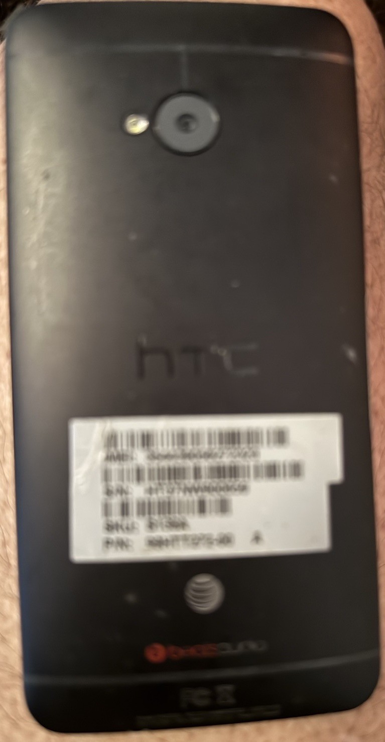 HTC One 32GB Black (ATT) Good Used Fast Ship Rare 5.0.2 Android