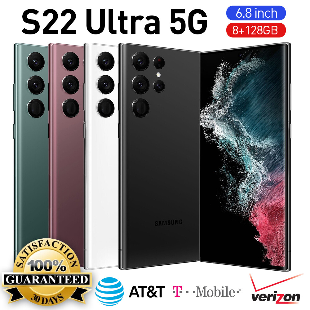 NEW SAMSUNG GALAXY S22 ULTRA 5G 🆚S22+ PLUS 5G FACTORY UNLOCKED US Fast SHIPPING