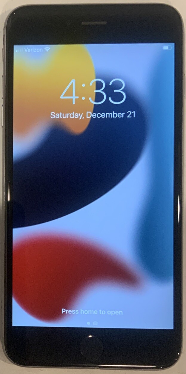 TESTED GSM UNLOCKED SPACE GRAY iPhone 6S PLUS, 16GB A1687 MKU12LL/A iOS 15.8.3