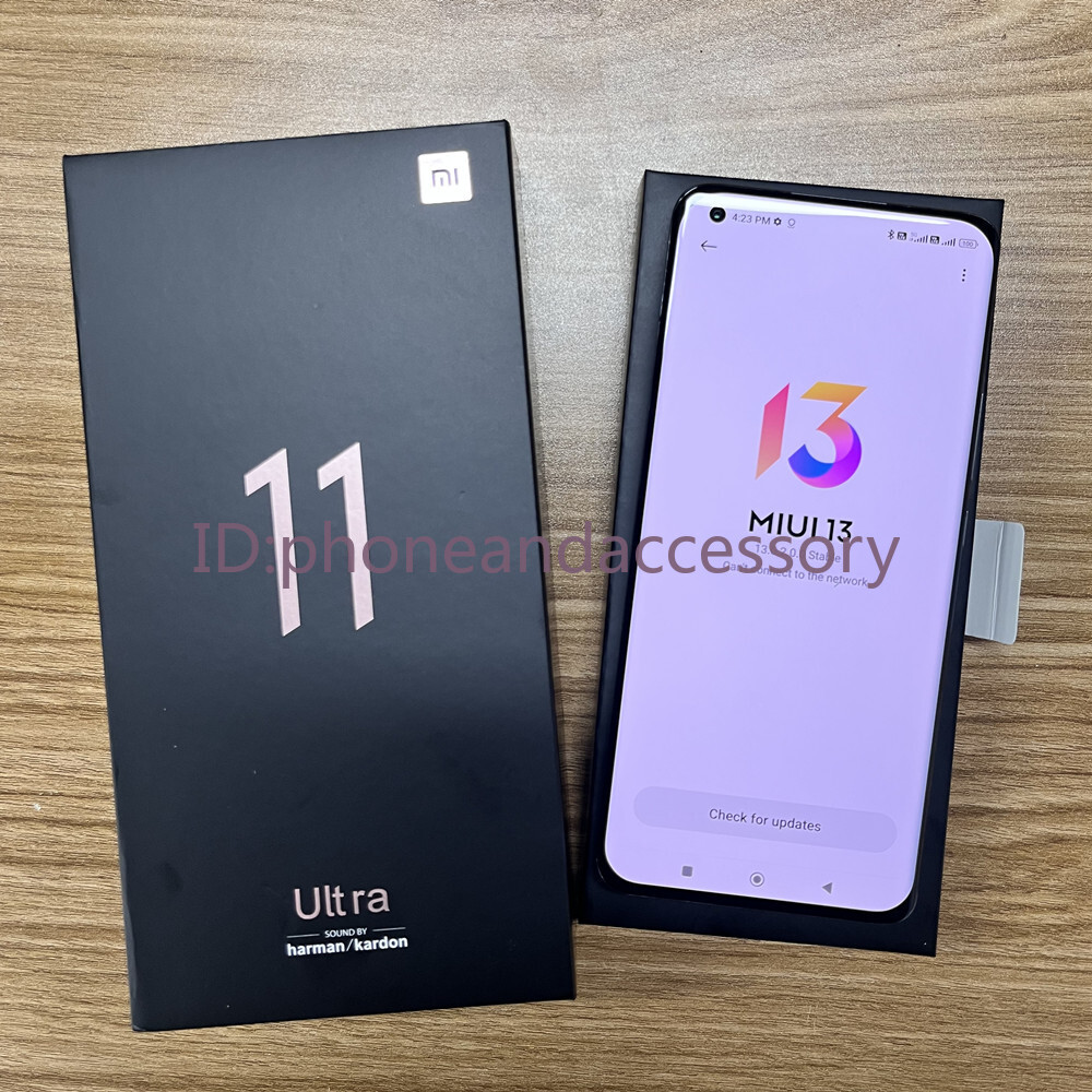 Unlocked Xiaomi Mi 11 Ultra 5G 256/512GB Dual SIM 6.81″ 50MP 5000mAh M2102K1G