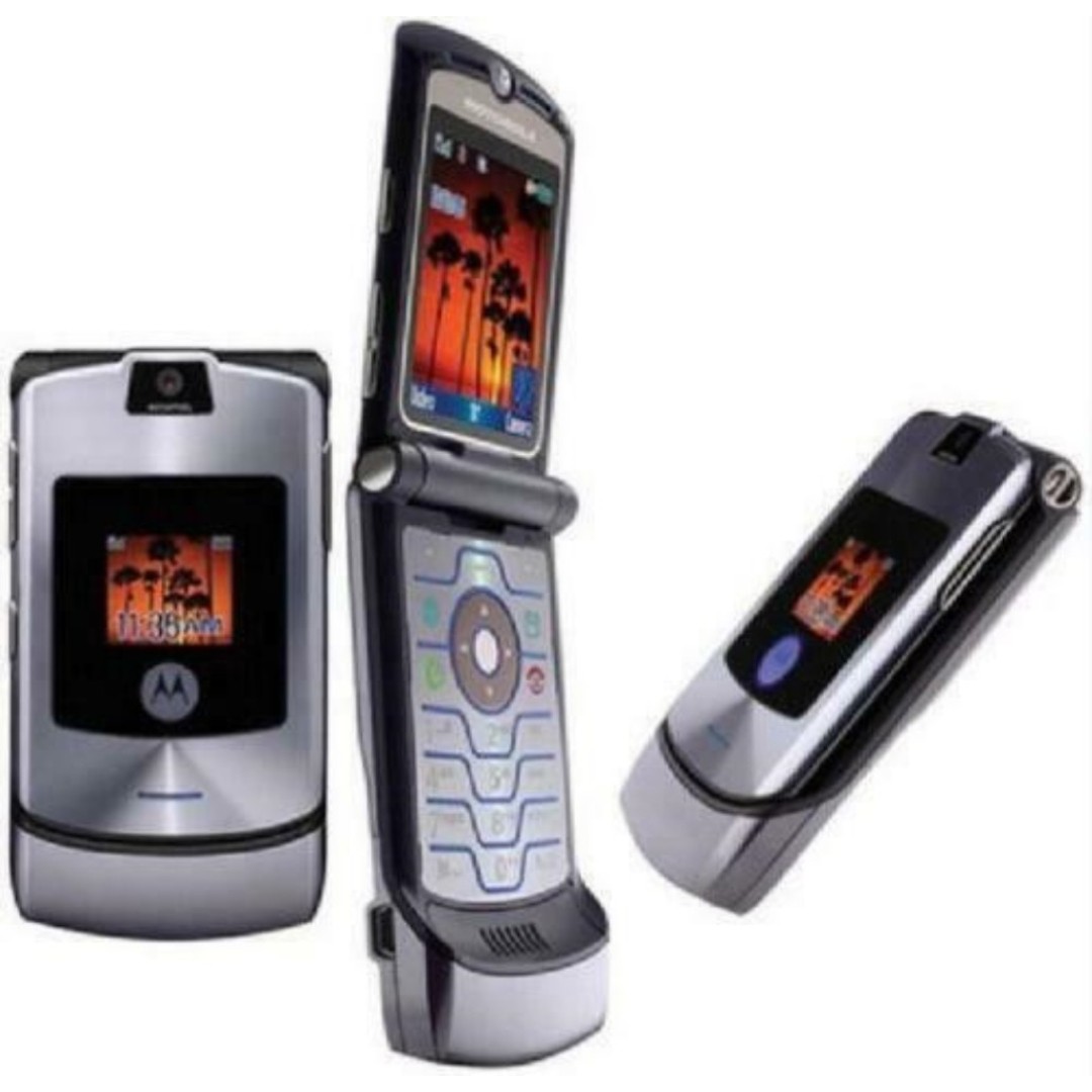 Original Motorola RAZR V3i 1.2MP camera, 2G unlocked flip phone