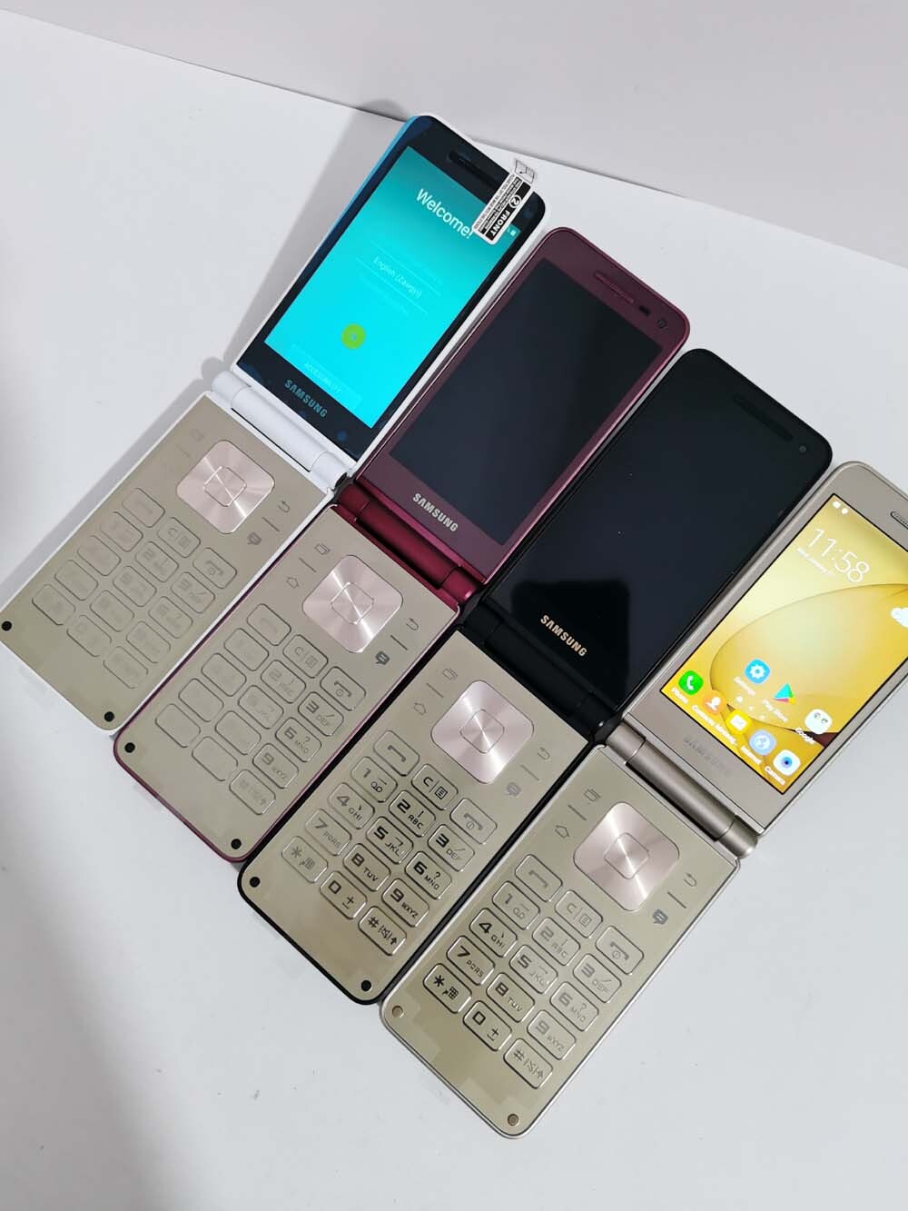 (Unlocked) Samsung Galaxy Folder 2 SM-G1600 Dual Sim 16GB Android OPEN BOX PHONE