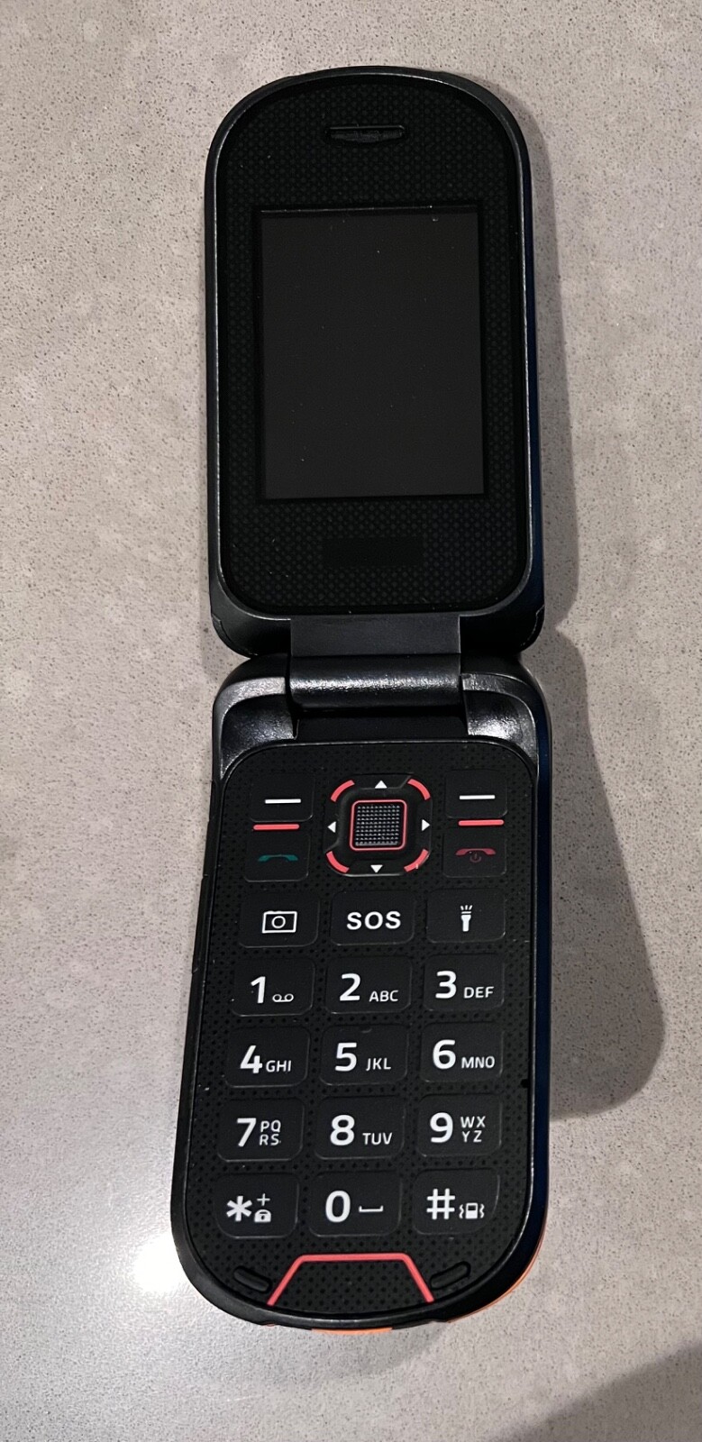 No Battery Defective Plum RAM Plus | 4G LTE Unlocked Rugged Flip Phone