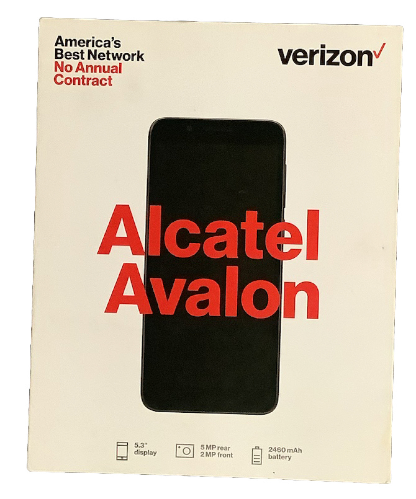 NEW Verizon Alcatel Avalon 16 GB Memory (Network Locked) Android Smartphone Gray