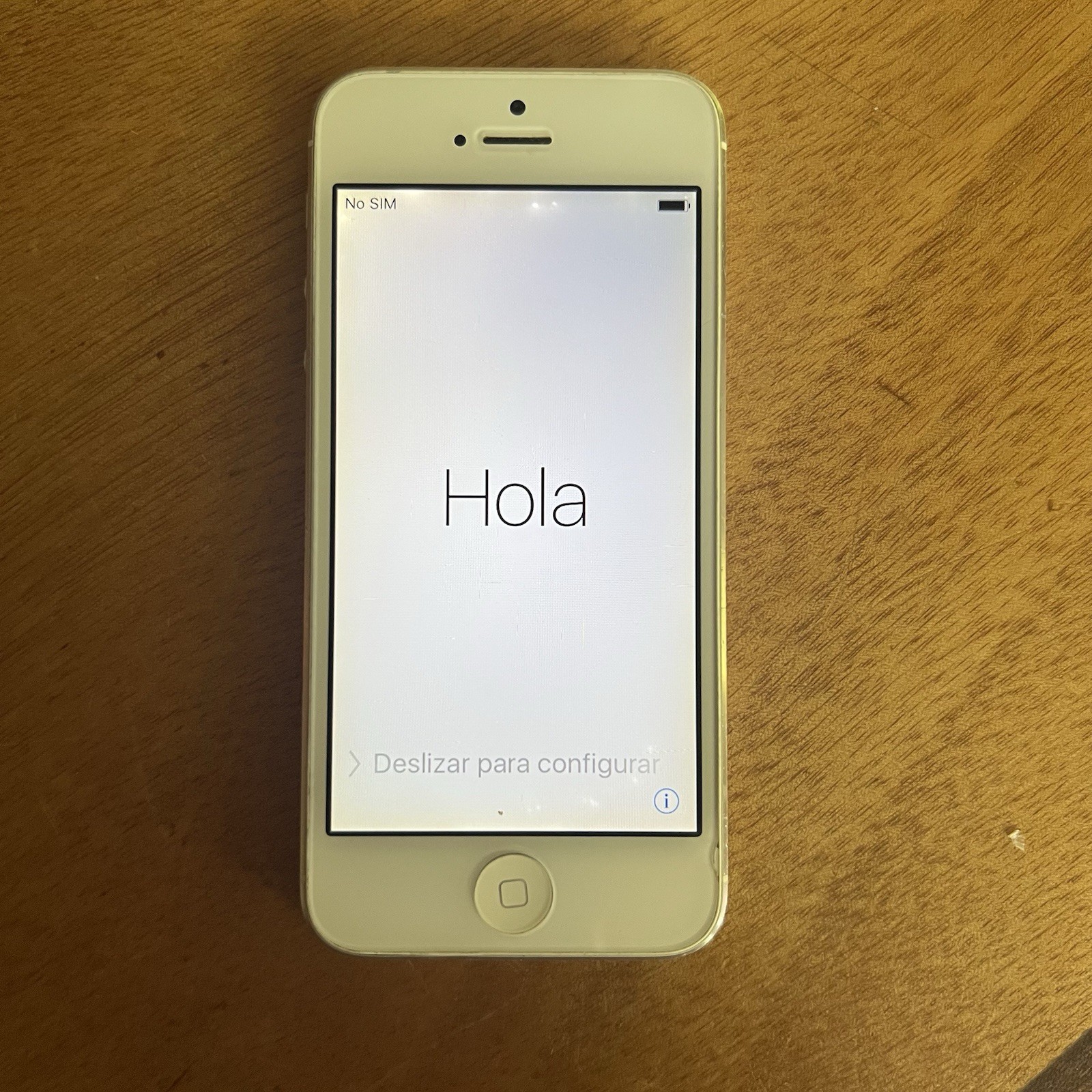 iPhone 5 (2012) A1429 32GB White/Silver Good Condition