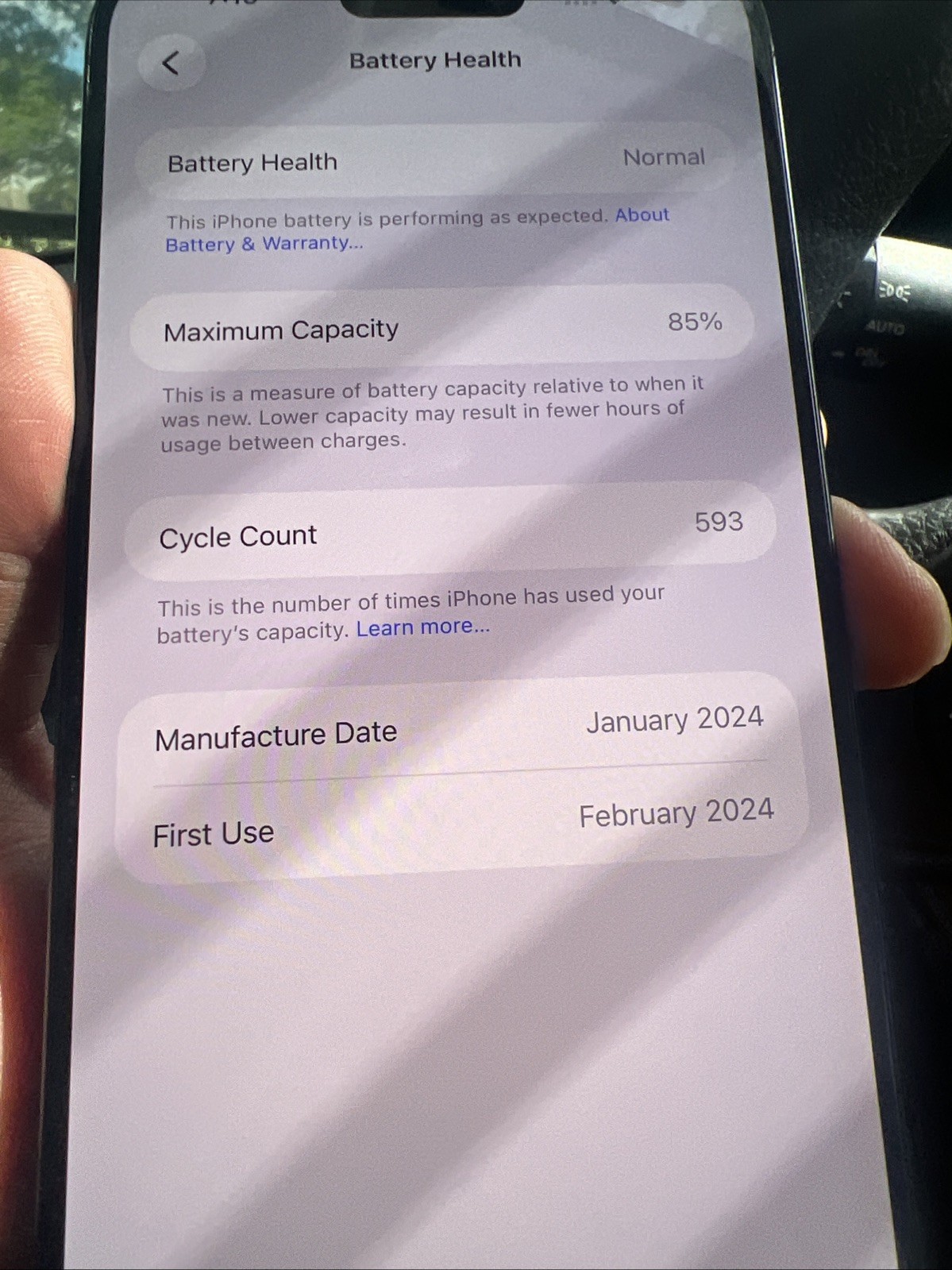 International iPhone 15 Pro Max 256GB Blue Titanium eSIM + Physical SIM Apple