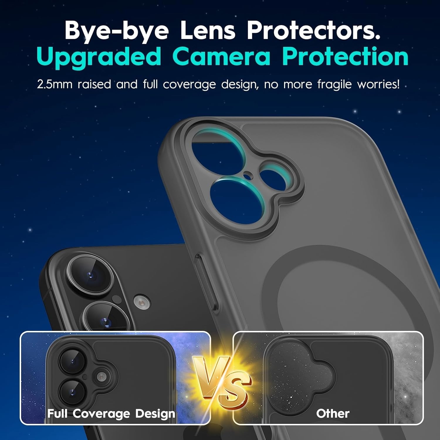 iPhone 17 Case Soft Shockproof Protective Phone Cover Compatible with Mag Safe