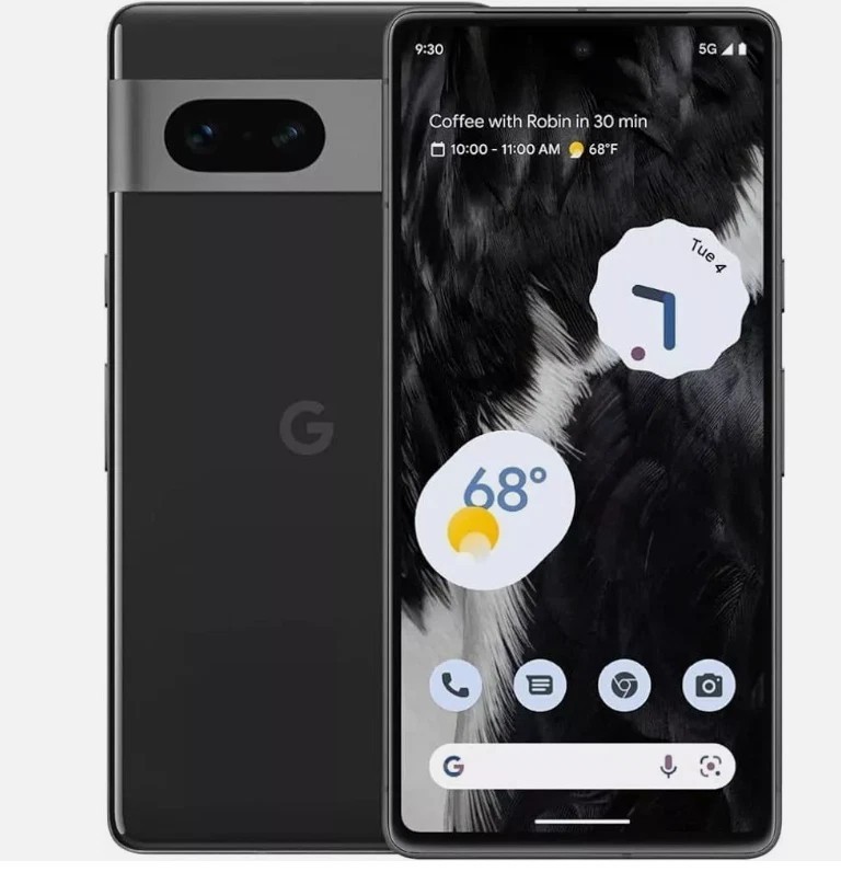 Google Pixel 7 GVU6C 128GB 8GB Unlocked Black Good Condition