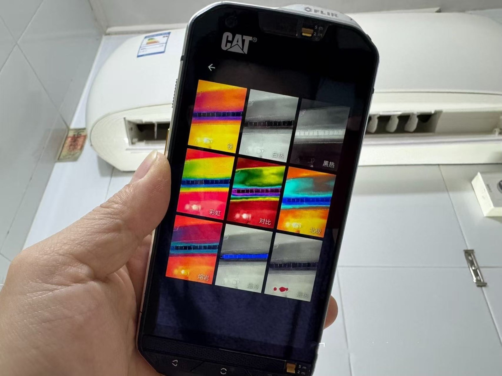 Cat S60 thermal imaging mobile phones Black 32GB 3GB RAM Rugged Mobilephone