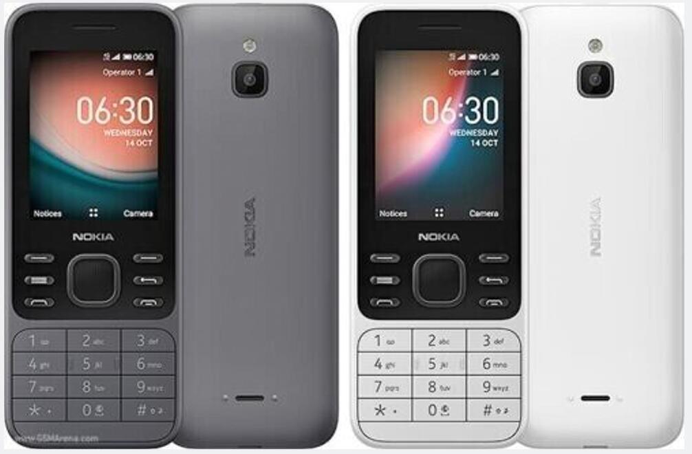 Dual SIM Nokia 6300 4G LTE WIFI Radio 2MP 0.3″ 4GB 512MB RAM Mobile Phone