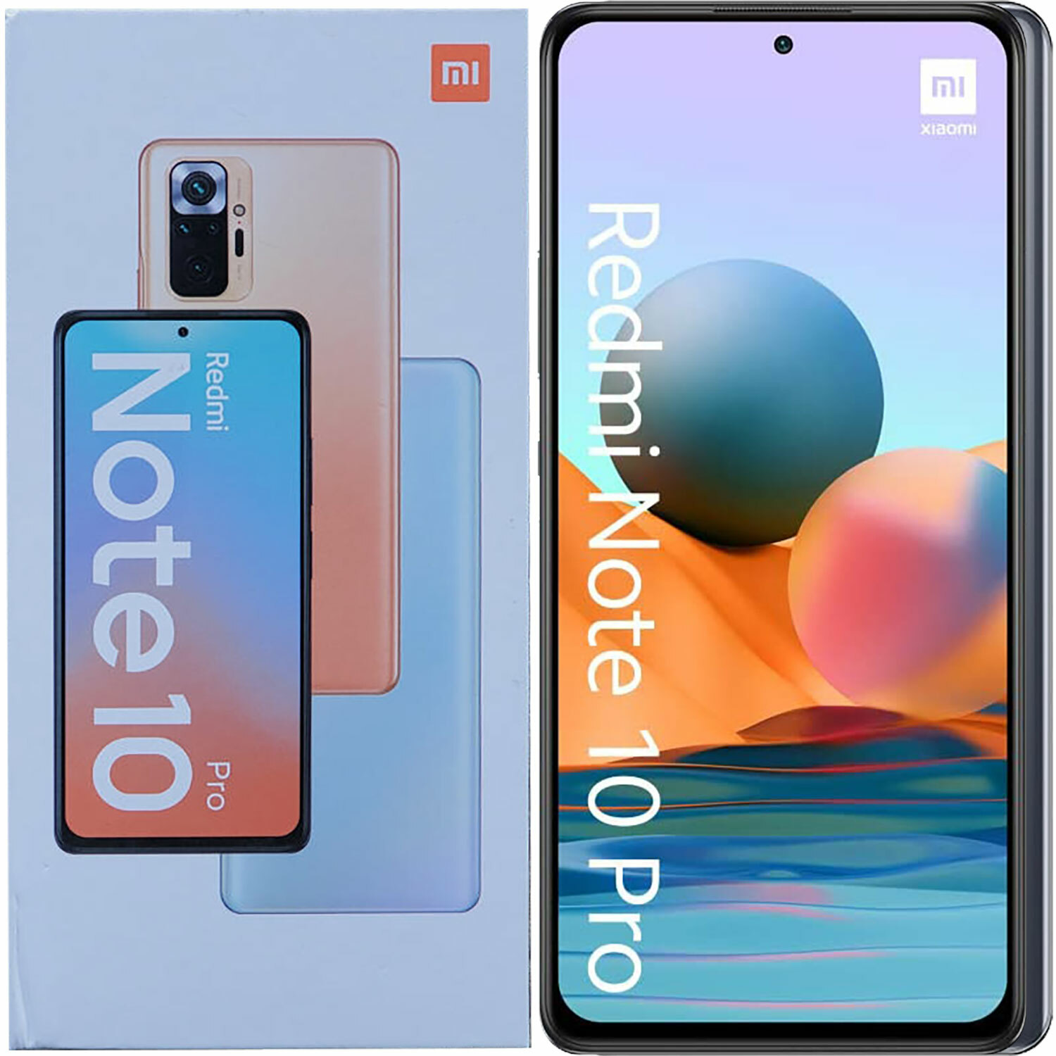 BNIB Xiaomi Redmi Note 10 Pro Dual SIM 128GB + 6GB Grey Unlocked 4G/LTE GSM