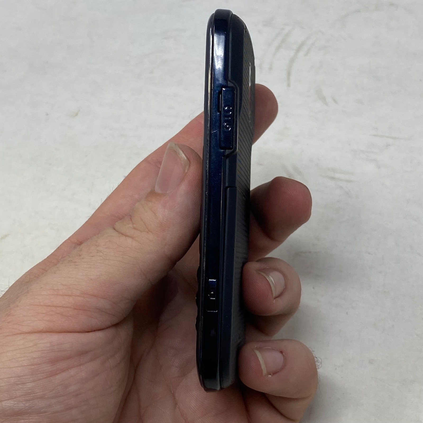 Pantech P7040 Link AT&T Dark Blue QWERTY Keyboard 3G Cellular Phone Untested