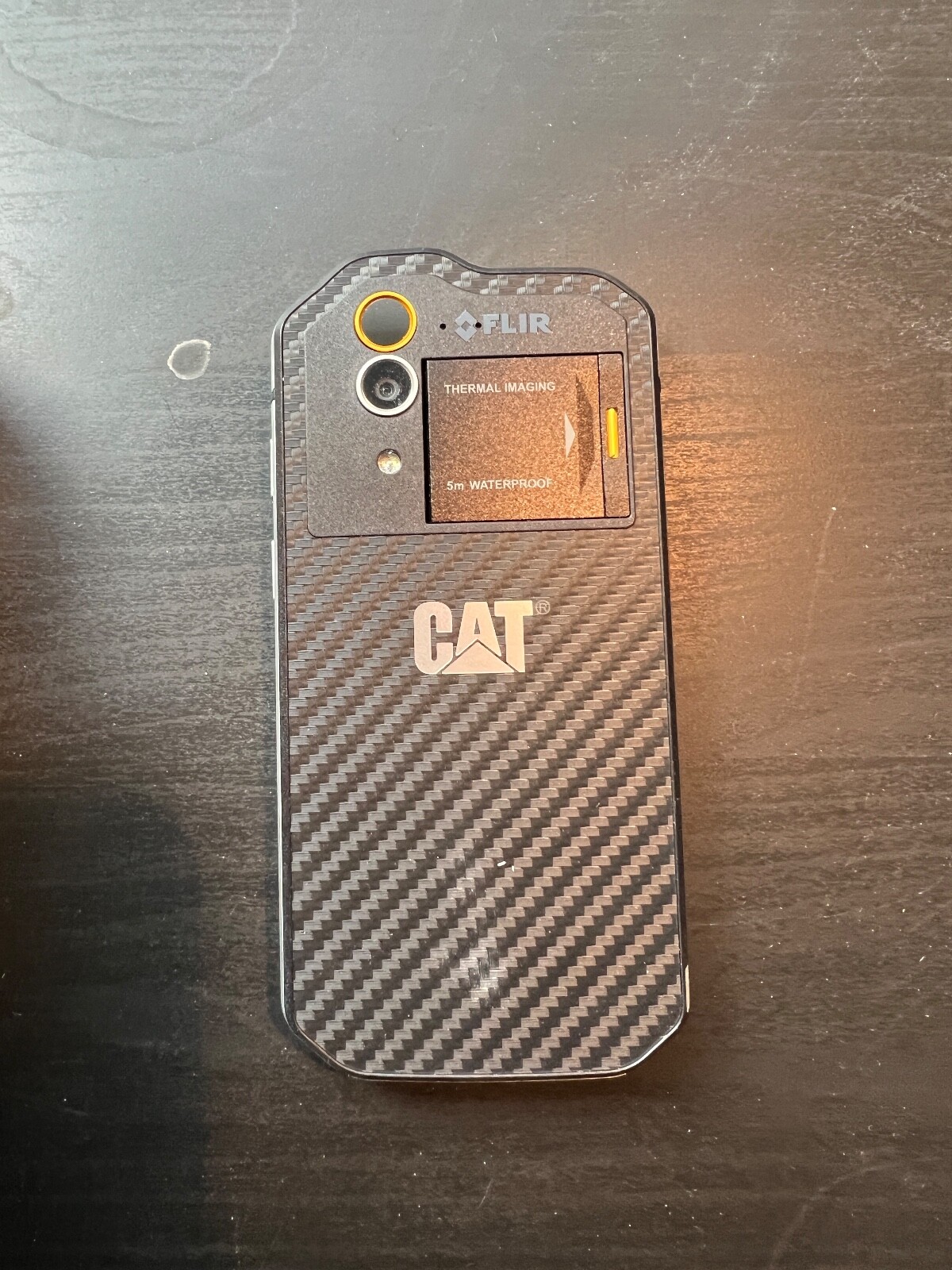 CAT PHONES S60 Rugged Waterproof Smartphone with Integrated FLIR Thermal Camera