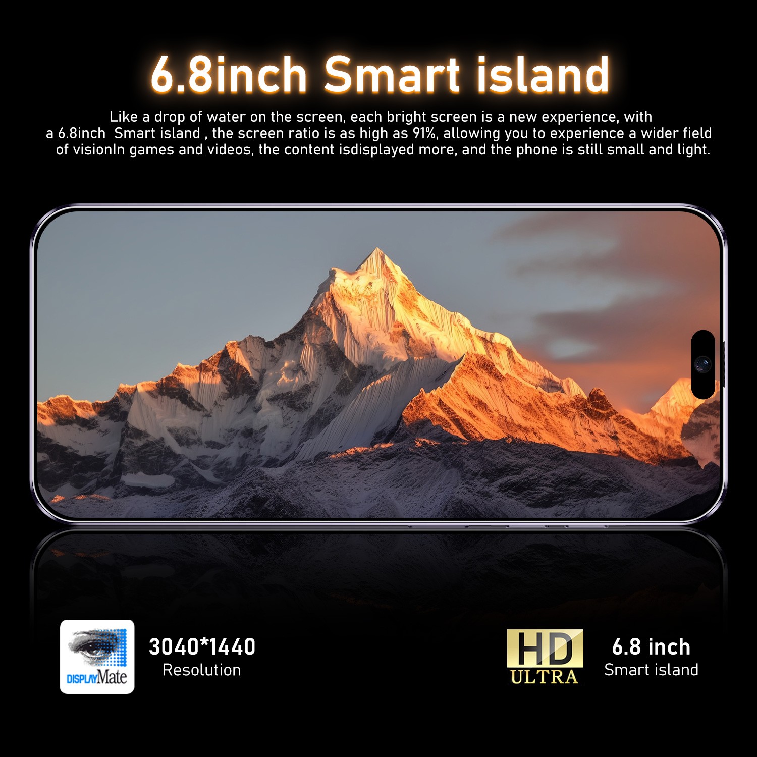Unlocked Cell Phone 14 Pro DualSim 128GB+4GB 4G Cheap Smart Phone Android Phone
