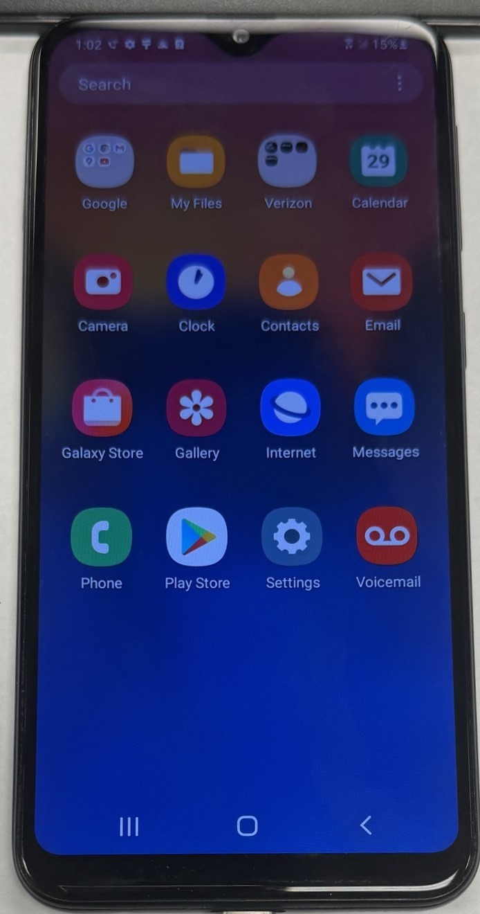Samsung Galaxy A10e – 32 GB – Black (Verizon) 0629-12