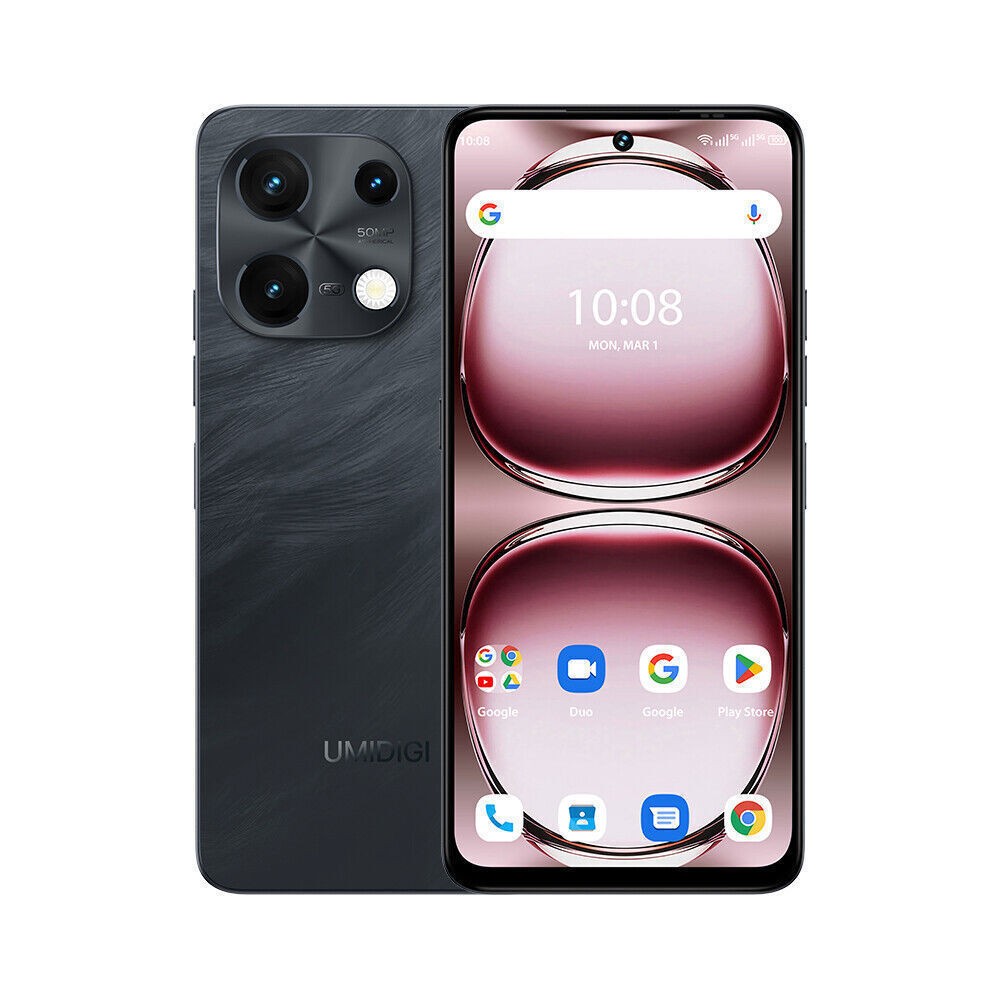 UMIDIGI Note 100 5G 6.8” 128GB 256GB Dual SIM 120Hz Android Unlocked Smartphone