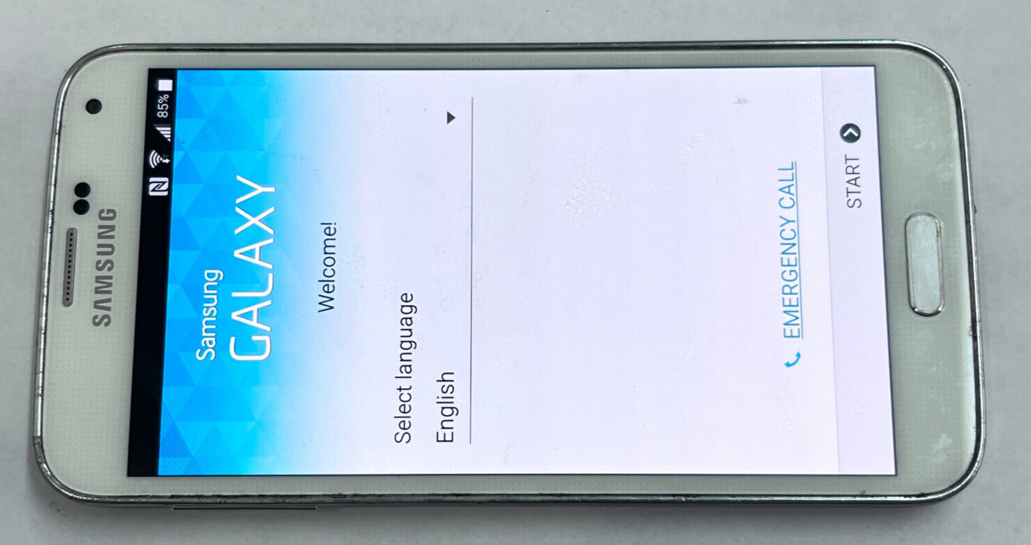 AT&T Samsung Galaxy S5 G900A 4G VoLTE Smart Phone *SOFTWARE ISSUE *FOR PARTS*