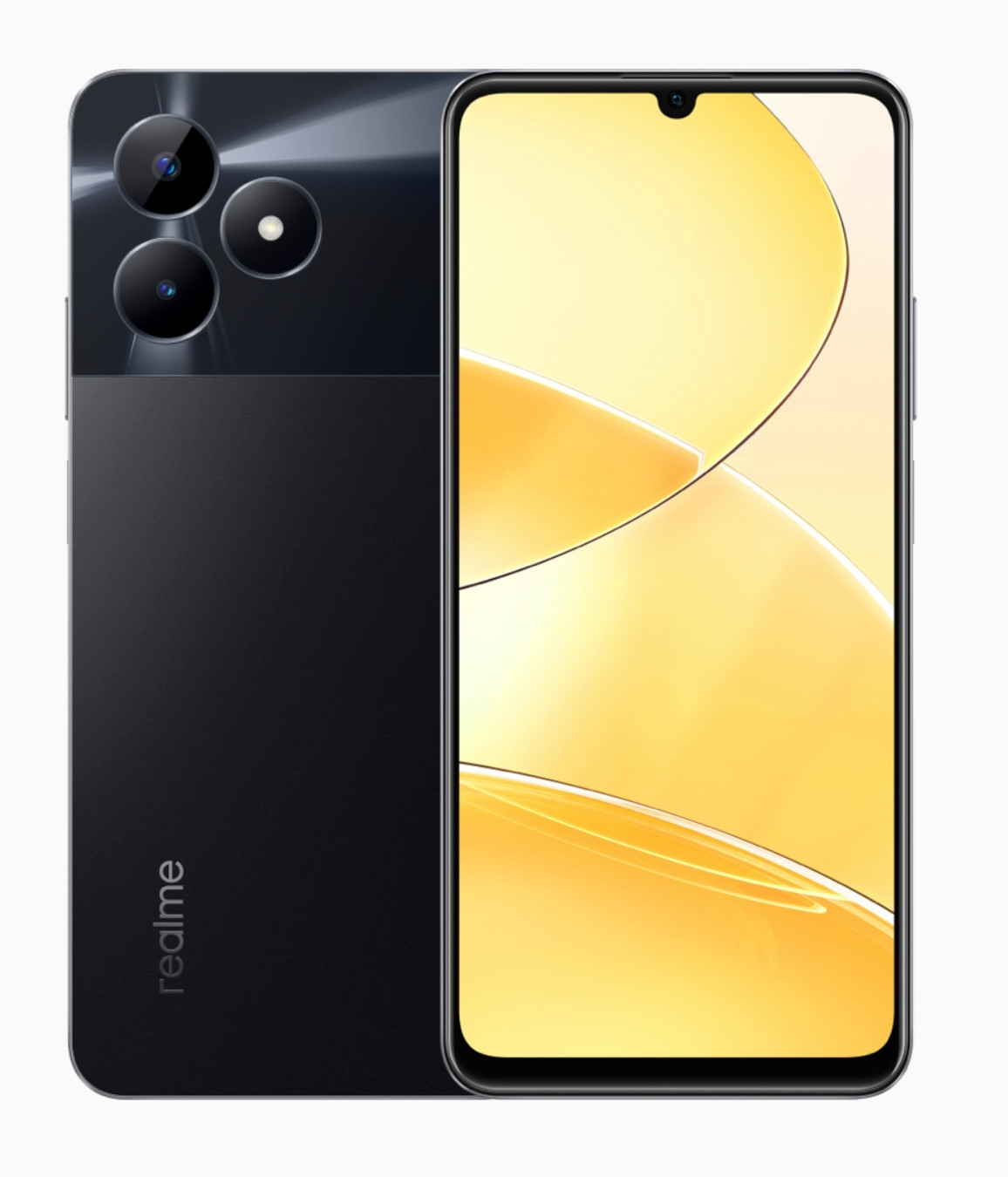 Realme C51 4G LTE Carbon Black – 4GB RAM – 128GB ROM – Unlocked – NEW – Global
