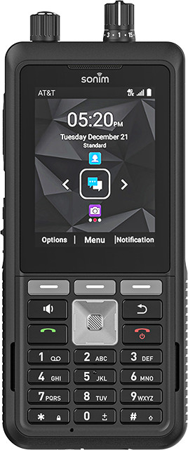 Sonim XP5plus 4G LTE 16GB Rugged Feature Phone for AT&T with KNOBS (XP5900)