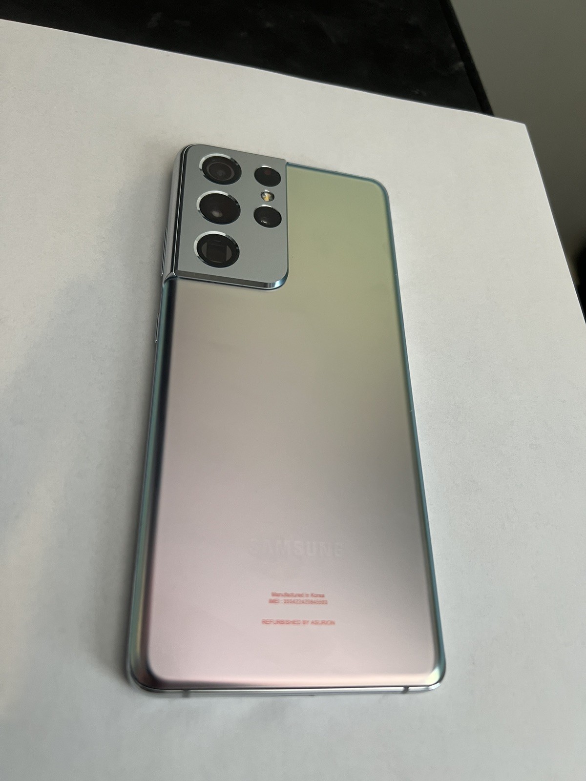 Samsung Galaxy S21 Ultra 5G SM-G998U 128GB Phantom Silver