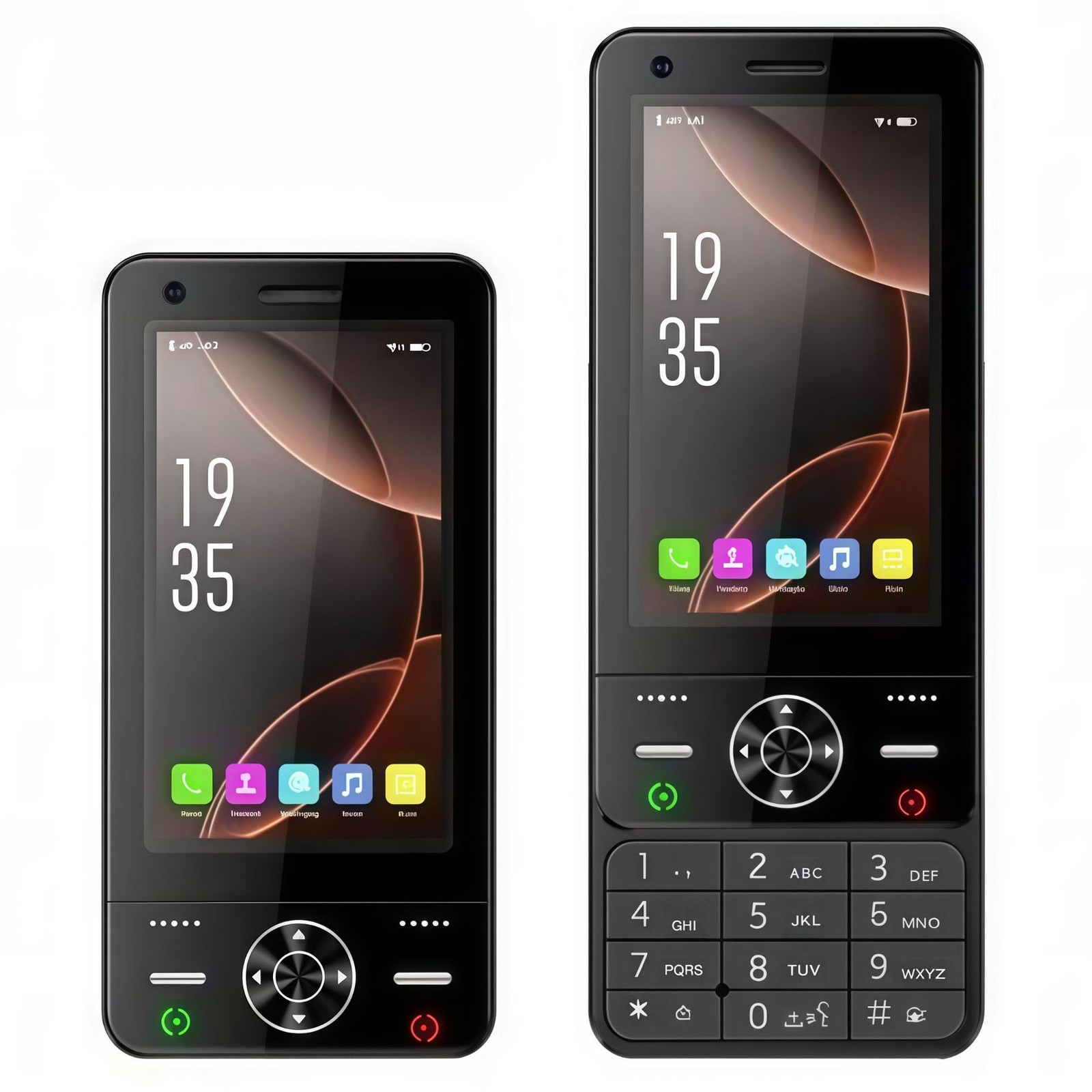 Unlocked 4G LTE 3.0″ Touch Screen Android Slider Smartphone Dual SIM 2GB+16GB