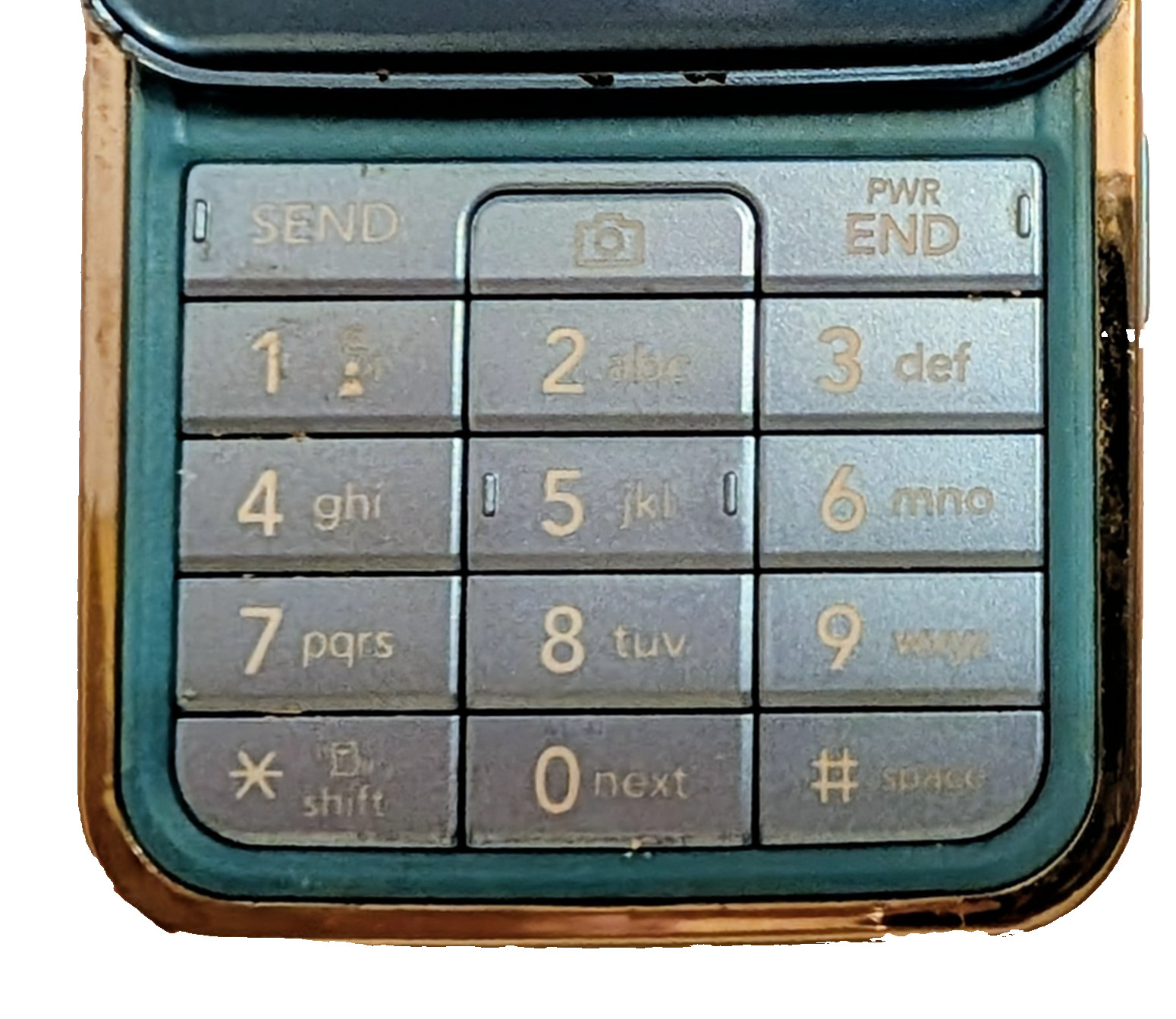 Vtg LG Chocolate 2 II Ice Mint Blue Verizon Slider Phone w/Battery VX8550 RARE