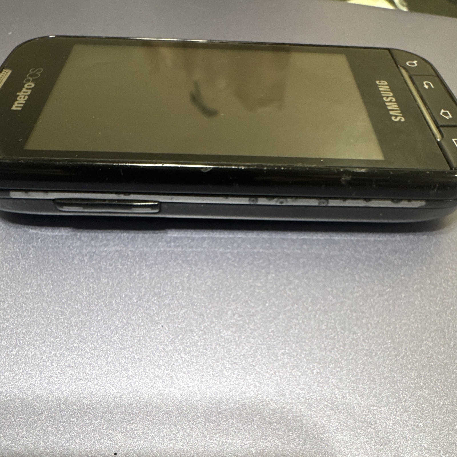 Samsung MetroPCS 4G Slider QWERTY Touchscreen Phone 3.2MP Black