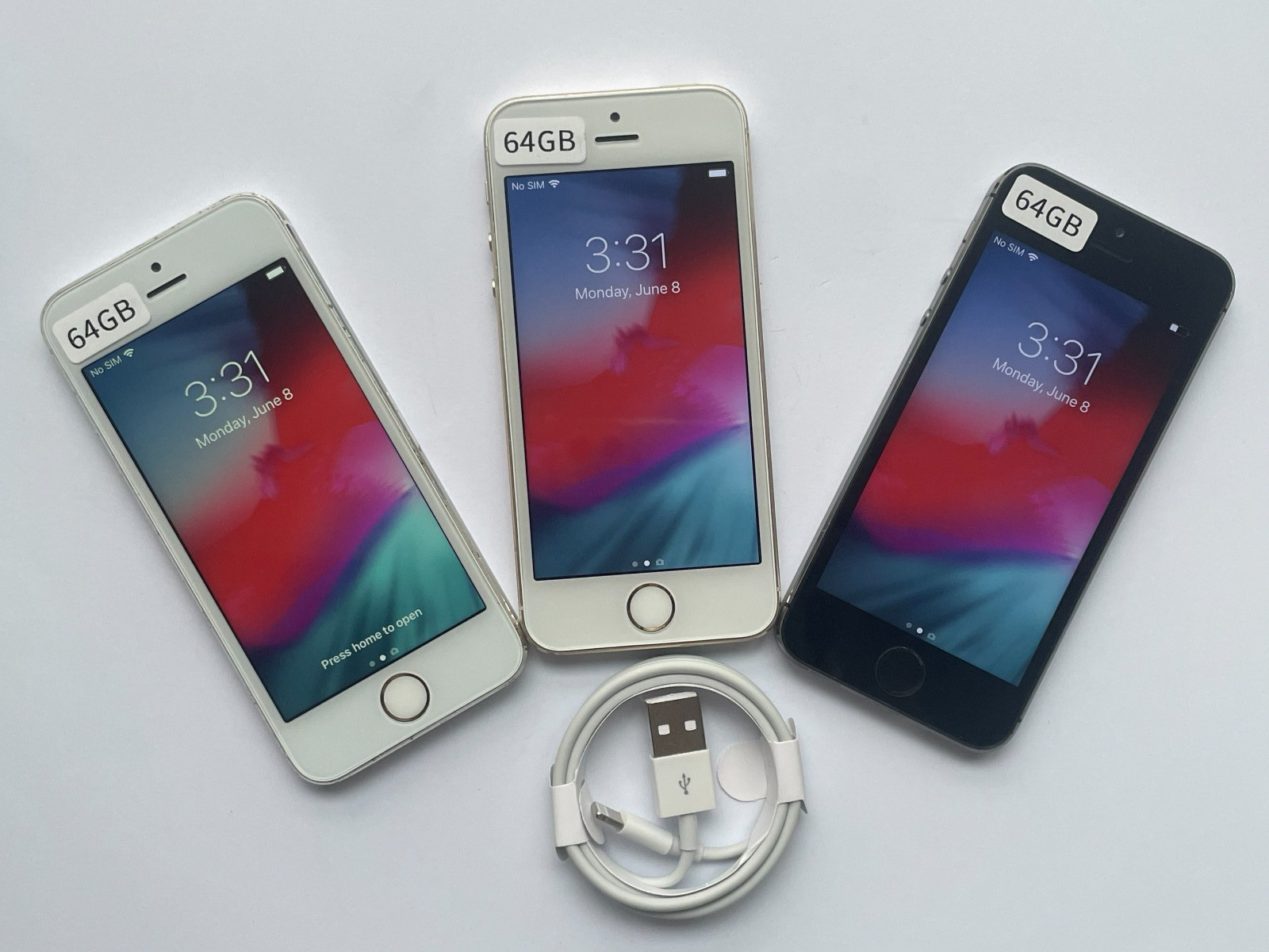Apple iPhone 5S UNlocked （ New Battery ） 16/32GB/64GB US Stock