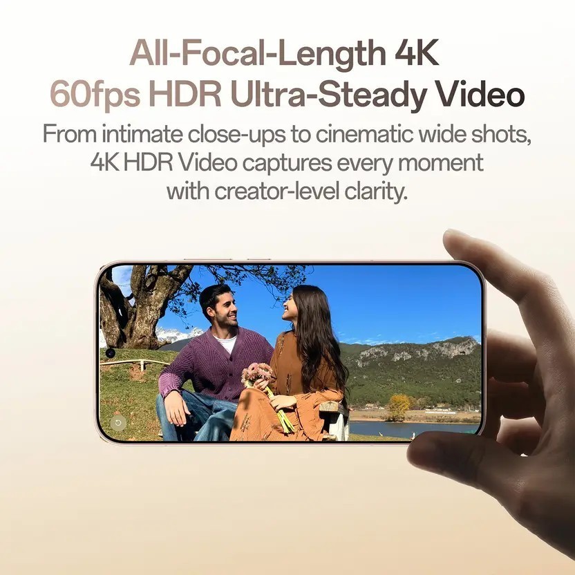 OPPO Reno15Pro 5G 12GB RAM 256GB STORAGE-MTK Dimensity 8450 Processor-NFC-Brown
