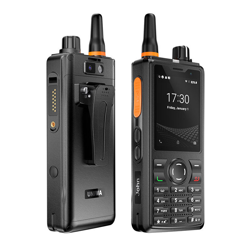 4G LTE Android Rugged Phone Keyboard Waterproof Wireless Microphone UNIWA F41