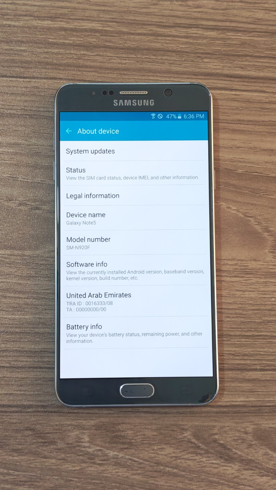 Samsung Galaxy Note5 Unlocked 32GB Random Color With Accessories Tested Well