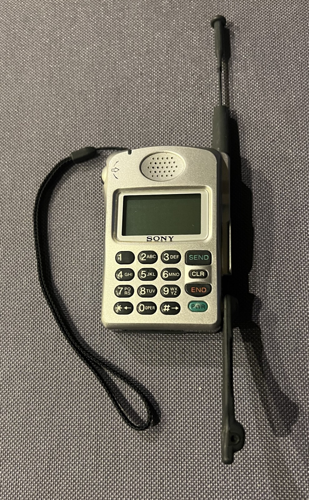 COLLECTIBLE Sony CM-Z200 D-Wave Zuma 1997 Cell Phone CDMA 800 BUNDLE – WORKING