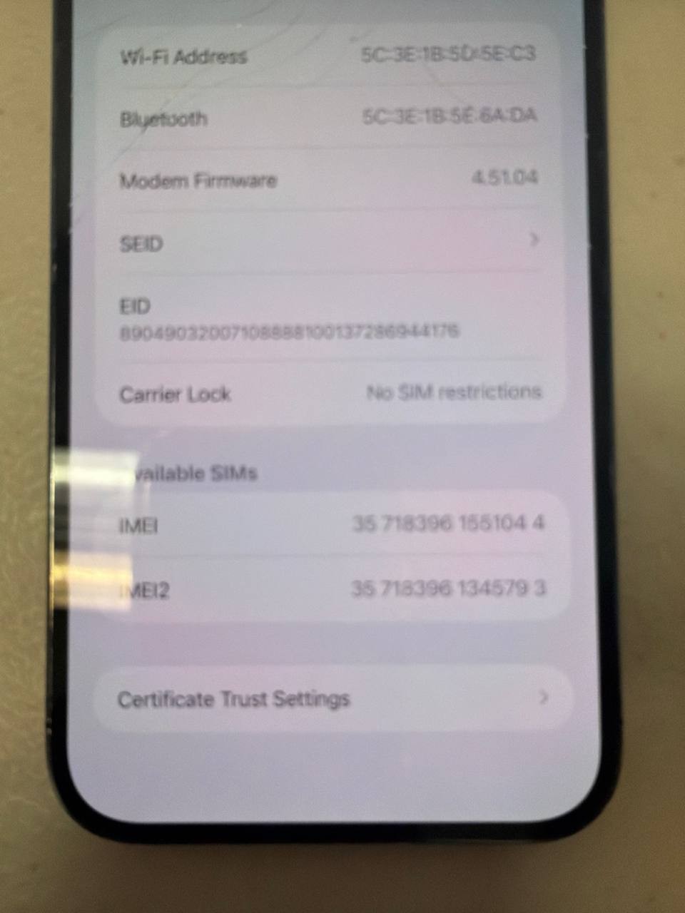 iPhone 14 Pro Max 256GB – Deep Purple (Unlocked)