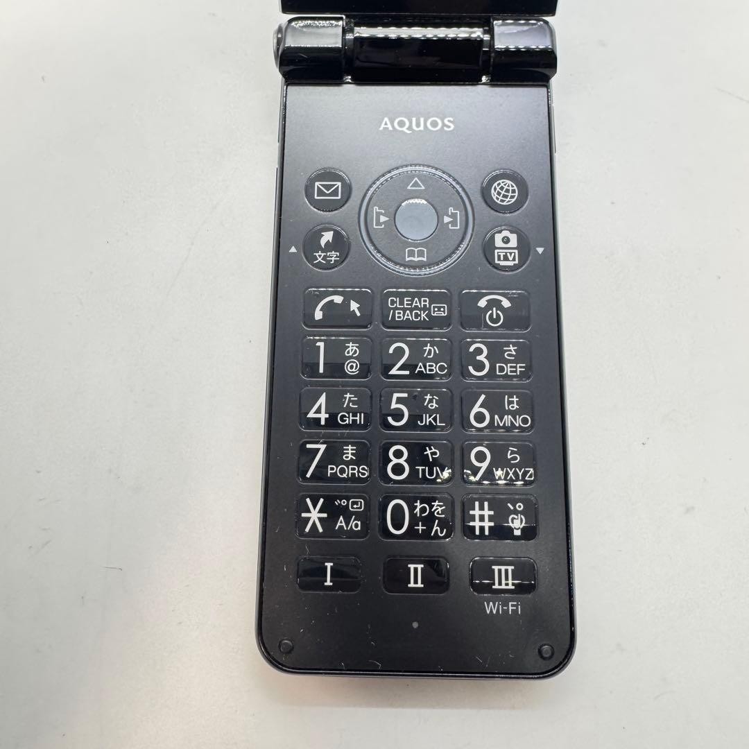 SHARP AQUOS KEITAI 2 601SH Black SoftBank Android Flip Phone Unlocked From Japan