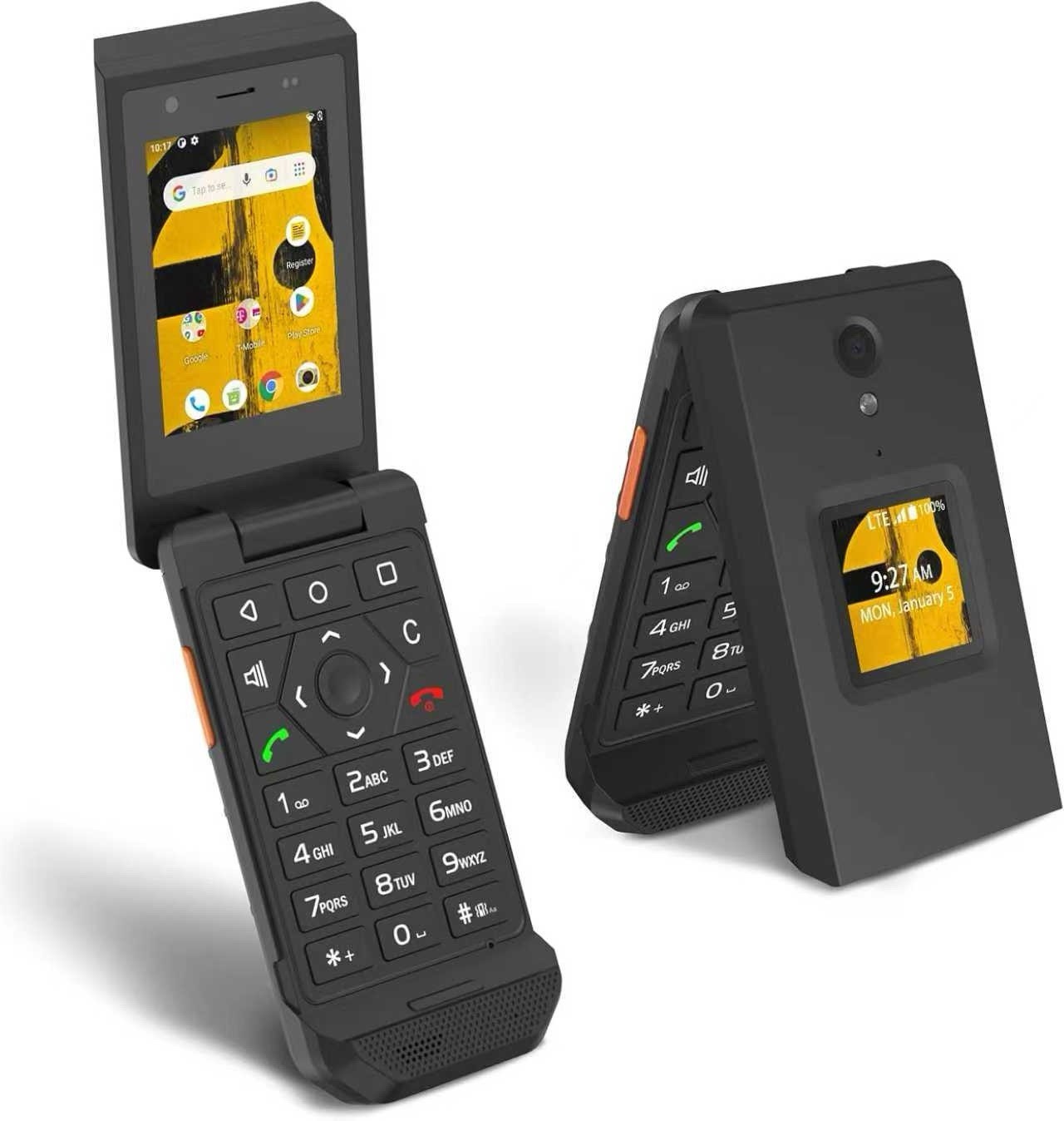 Cat S22 Rugged Flip Smartphone 16GB, 2.8″ Touchscreen, Android 11 Unlocked New
