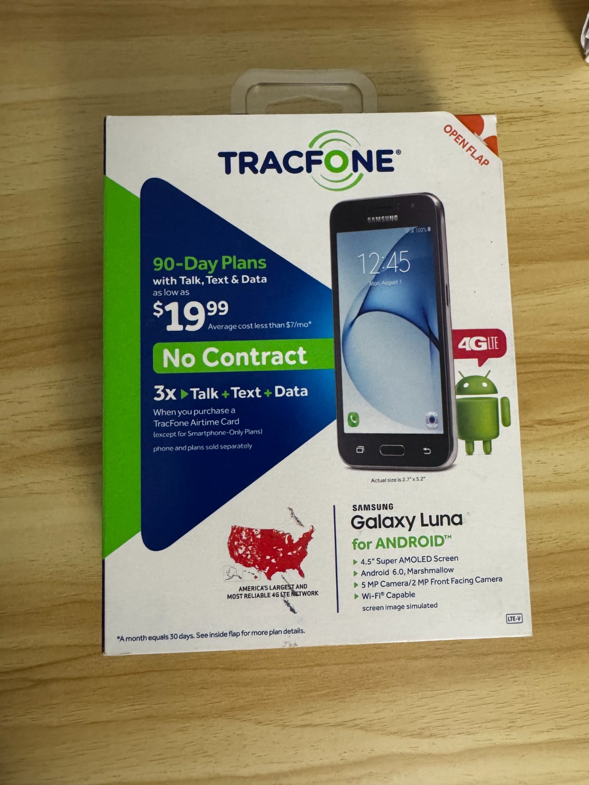 Samsung Galaxy SM-S120VL Luna 8GB (TracFone Locked)