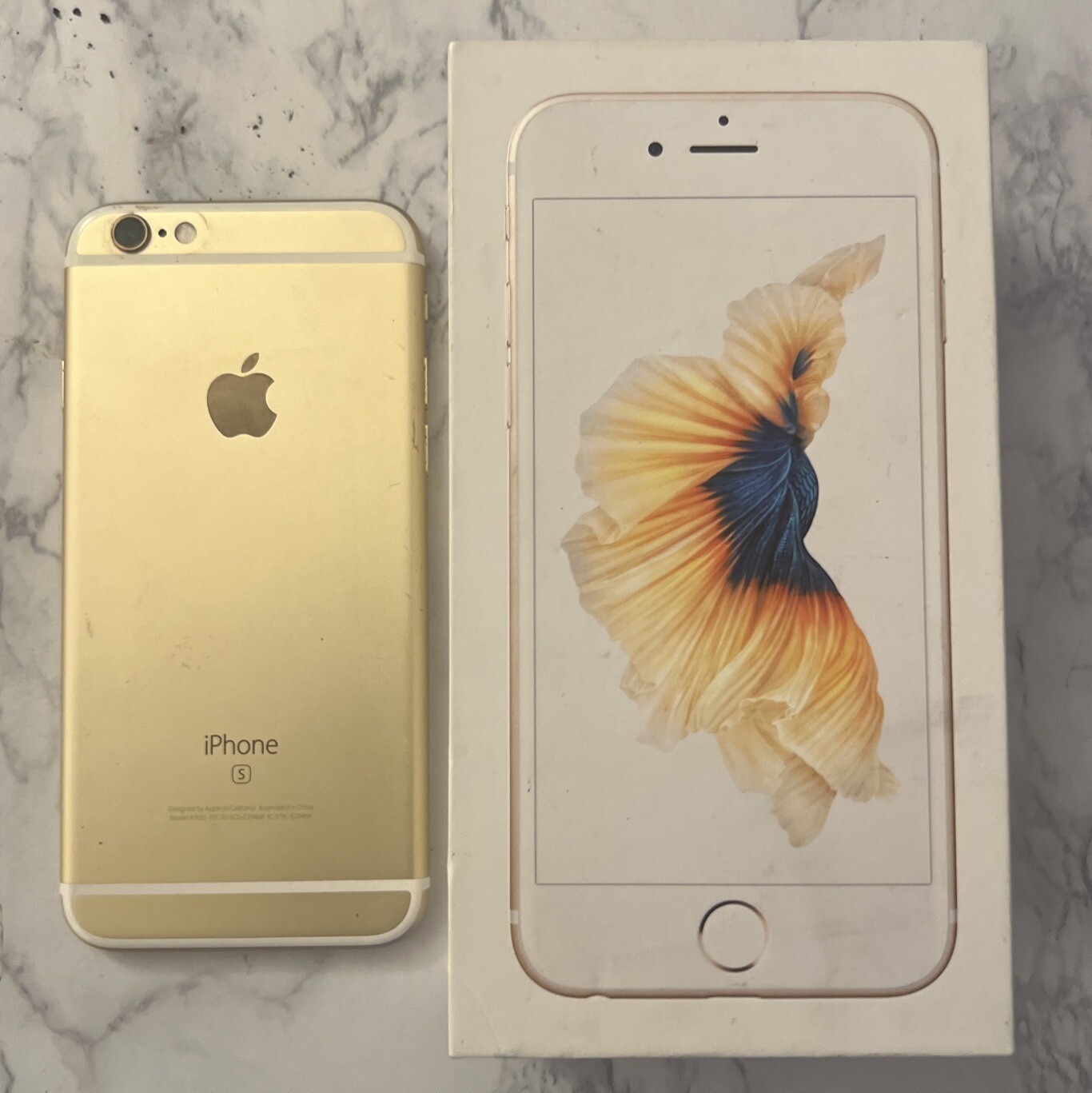 Apple iPhone 6s – 64GB – Gold Unlocked A1633 CDMA + GSM