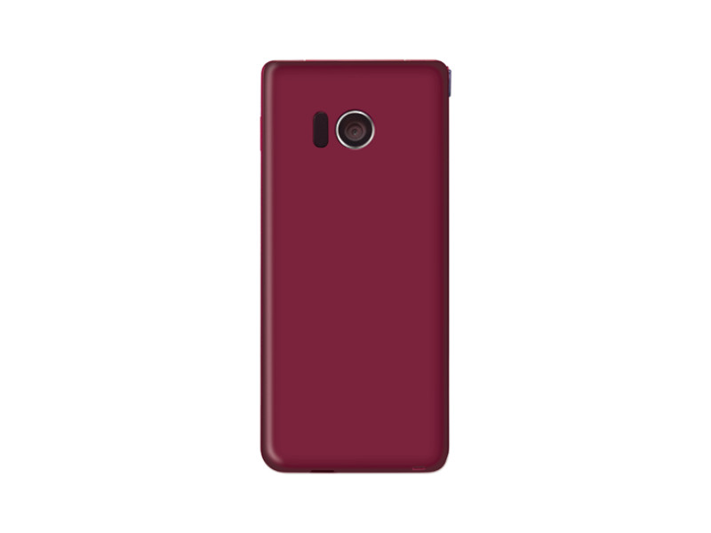SHARP AQUOS KEITAI RED SH-N01 Android Flip Phone SIM Unlocked 601SH JAPAN