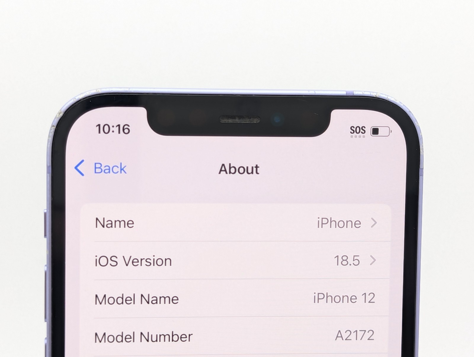 Apple iPhone 12 A2172 64GB Fair Condition | Purple | UNLOCKED