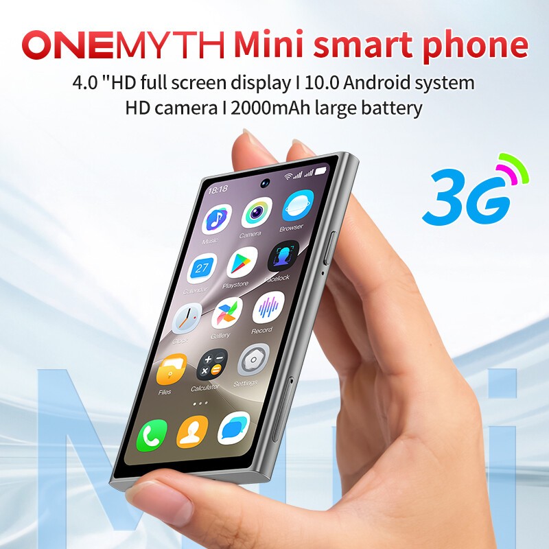 Unlocked Mini 3G Smartphone 4.0” HD Touch Screen Cell Phone Dual SIM
