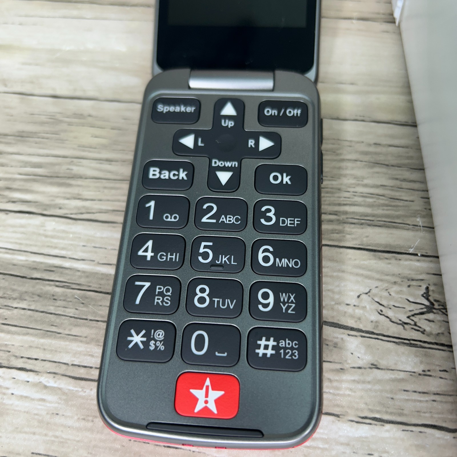 Lively Jitterbug Flip2 Cell Phone for Seniors Red