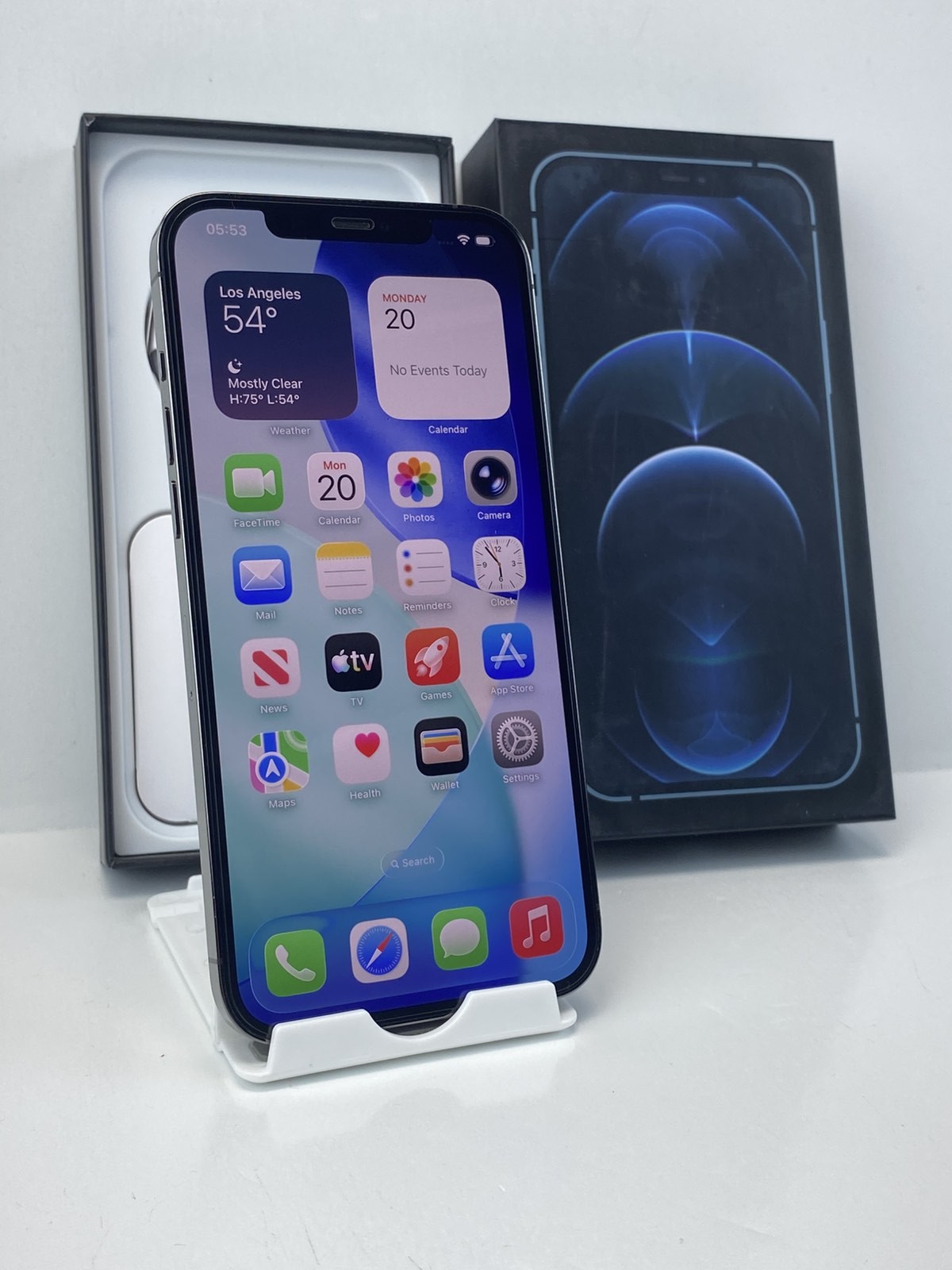 Apple iPhone 12 Pro Max A2342 128GB Graphite 96% battery health Unlocked