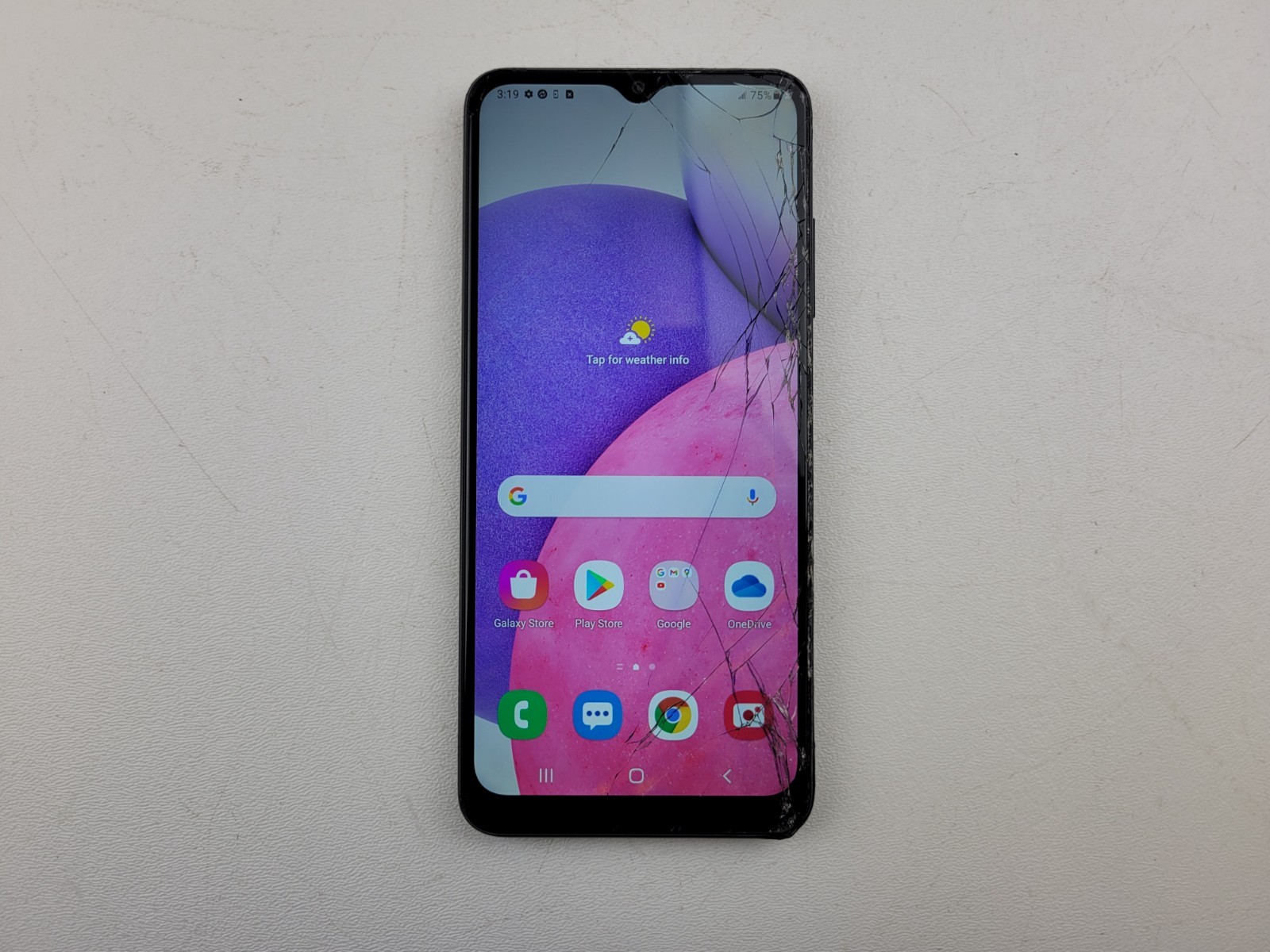 Samsung Galaxy A03s (SM-A037U) 32GB (Dish Wireless) Smartphone – CRACKED – H6958