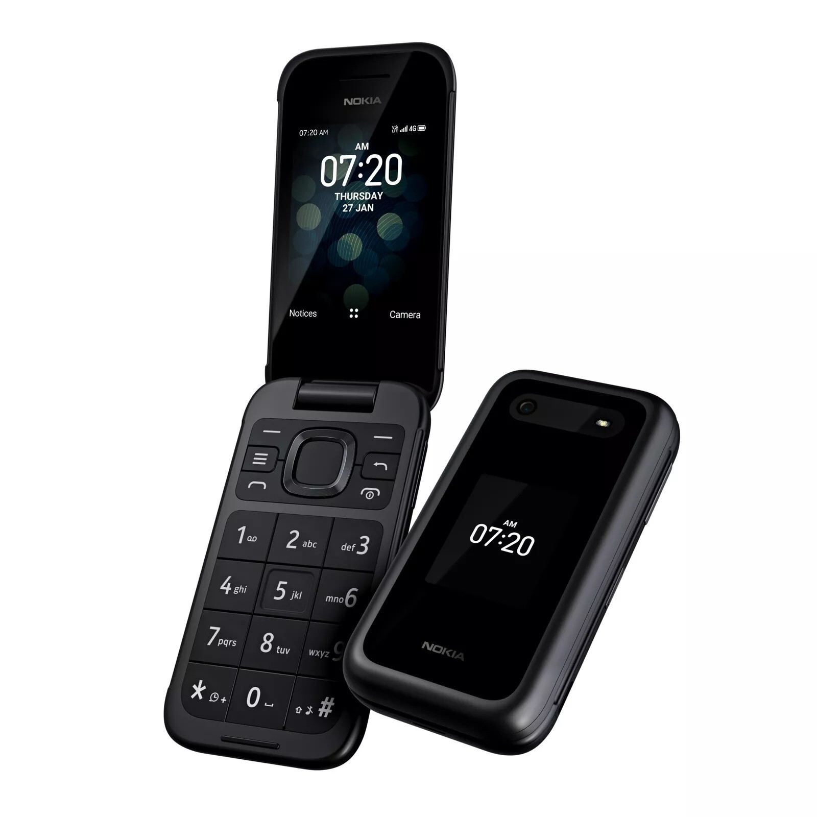 Nokia 2780 Flip 4G LTE 512MB 5MP Single SIM 2.7″ seal Original phone Unlocked