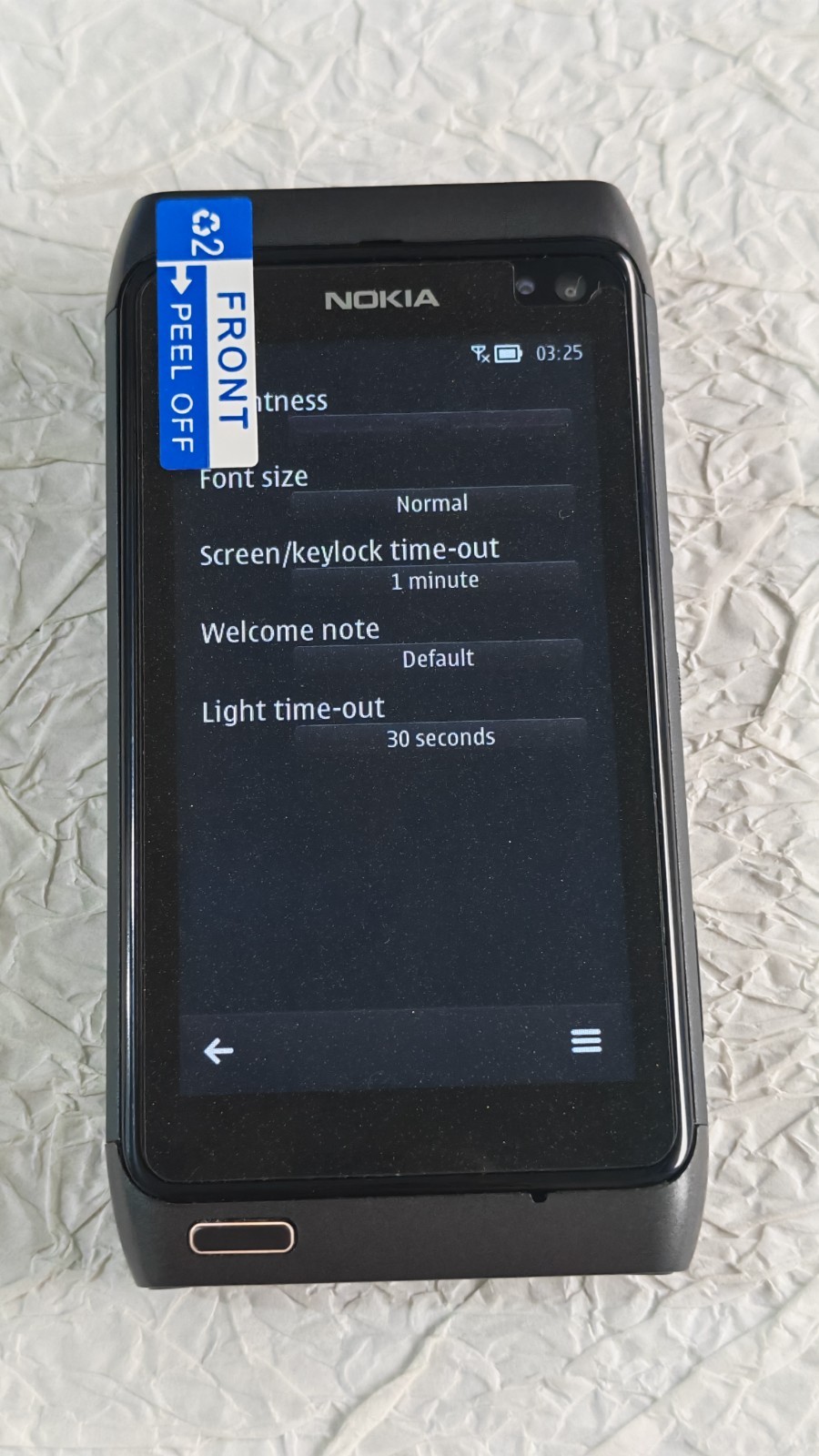 Nokia N8 Series N8-00 3G Unlocked Touchscreen 3.5″ 16GB Smartphone Reboxed
