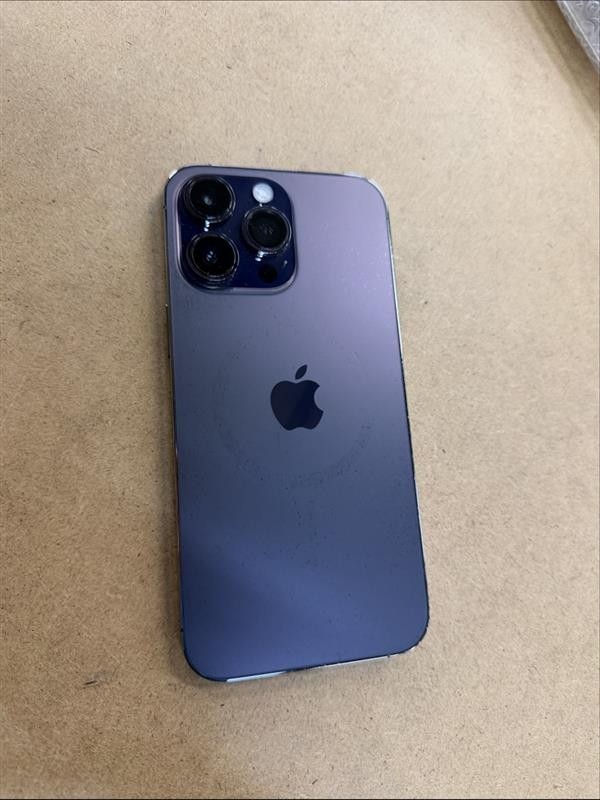 Apple iPhone 14 Pro Max 128GB Deep Purple (Unlocked) Imp Battery message